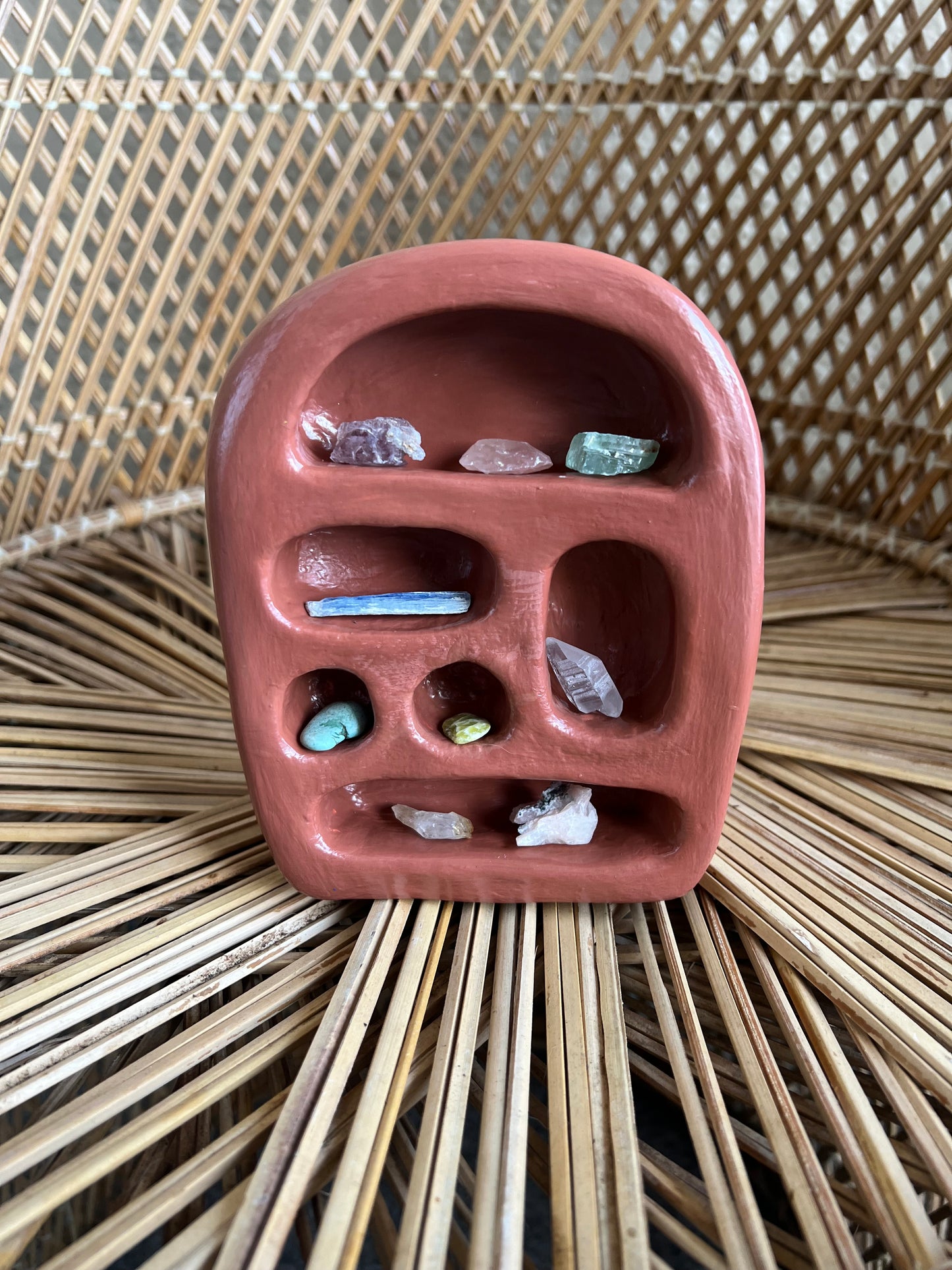Terracotta Trinket Shelf 