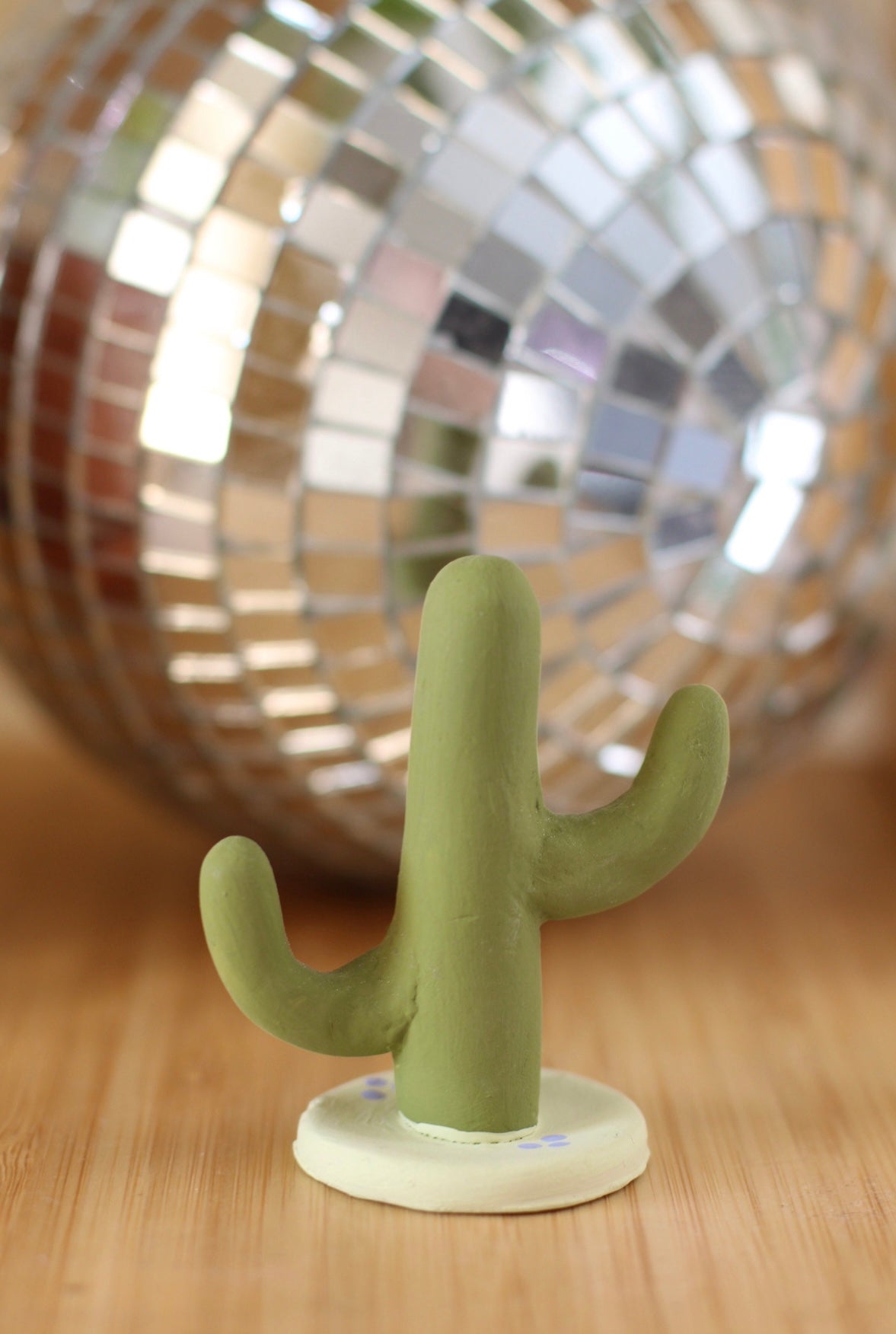 Cactus Ring Holder- Green