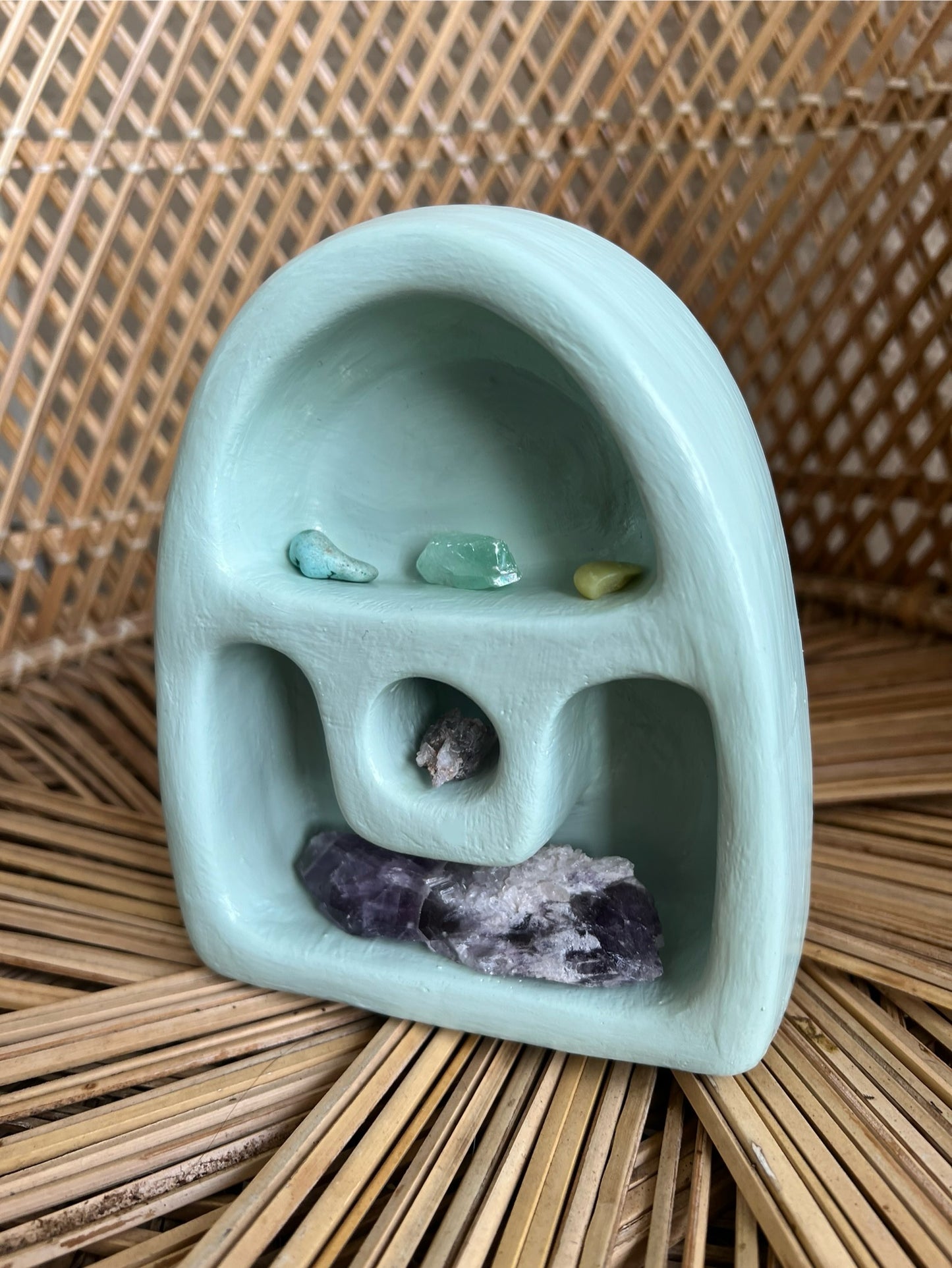 Seafoam Trinket Shelf