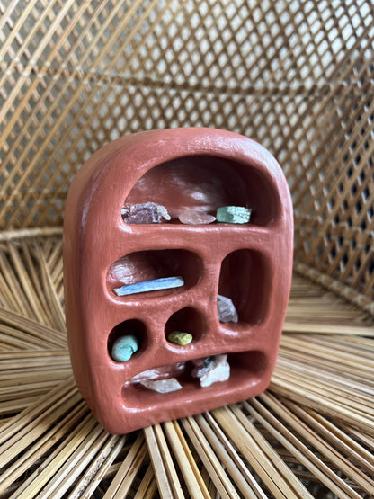 Terracotta Trinket Shelf ￼