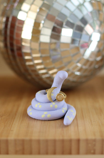 Snake Ring Holder- Lilac