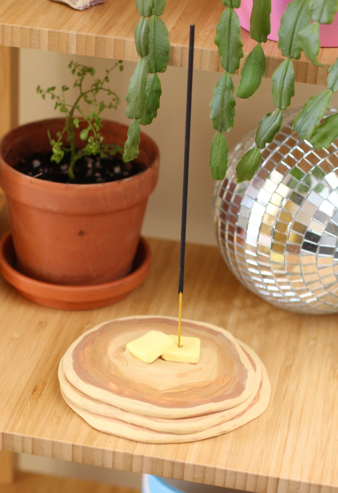 Pancake Incense Holder